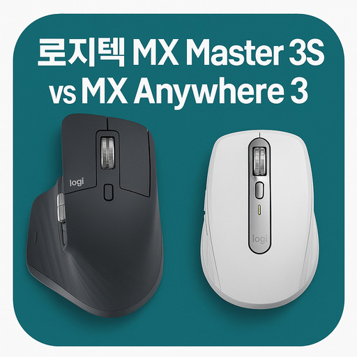 로지텍 MX Master 3S vs MX Anywhere 3 비교 후기.jpg