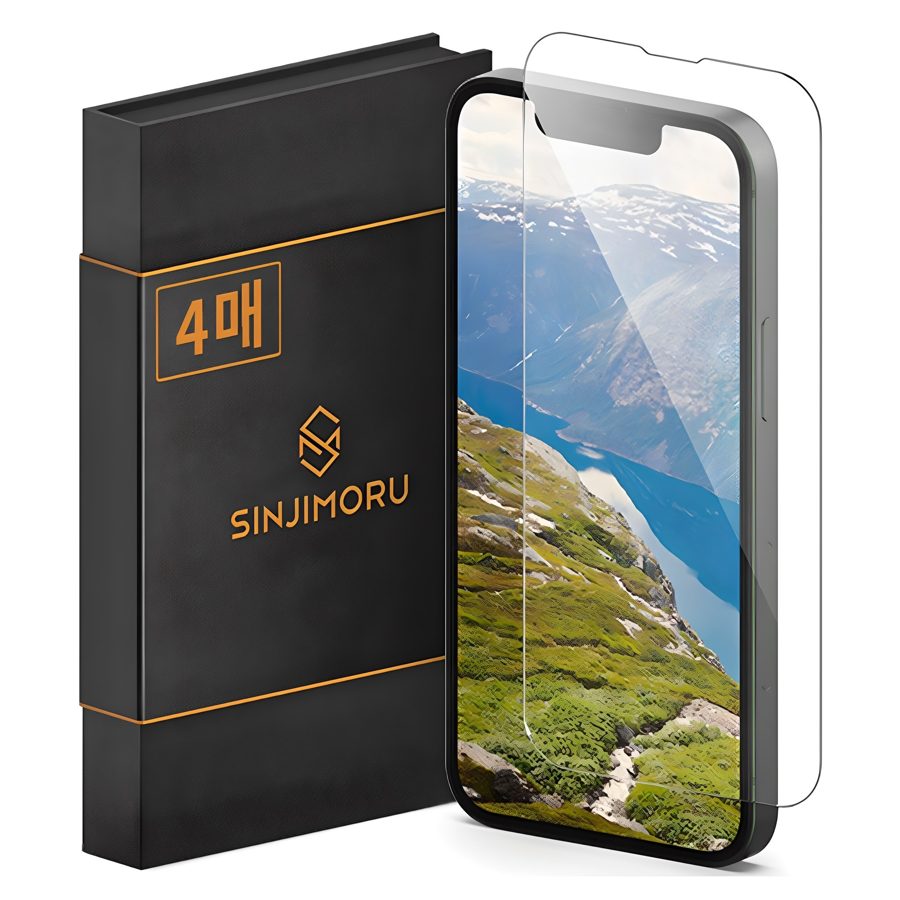 신지모루 신지글래스 2.5D 강화유리 휴대폰 액정보호필름 4p