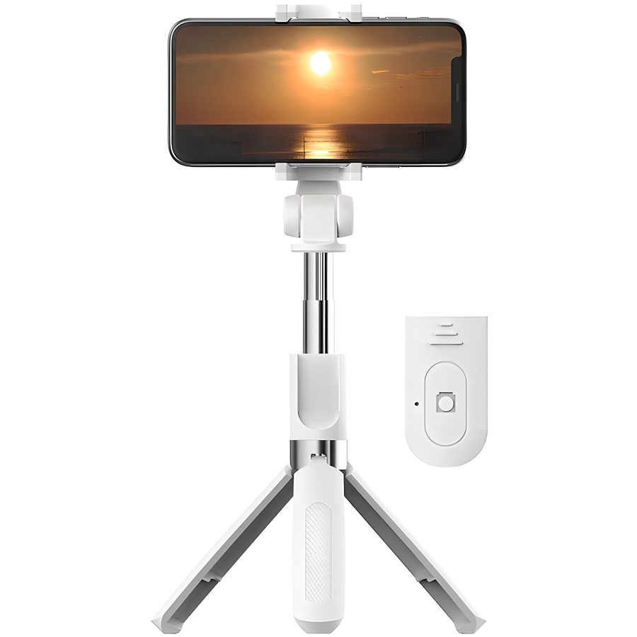 바나다 튤립 블루투스 삼각대 셀카봉