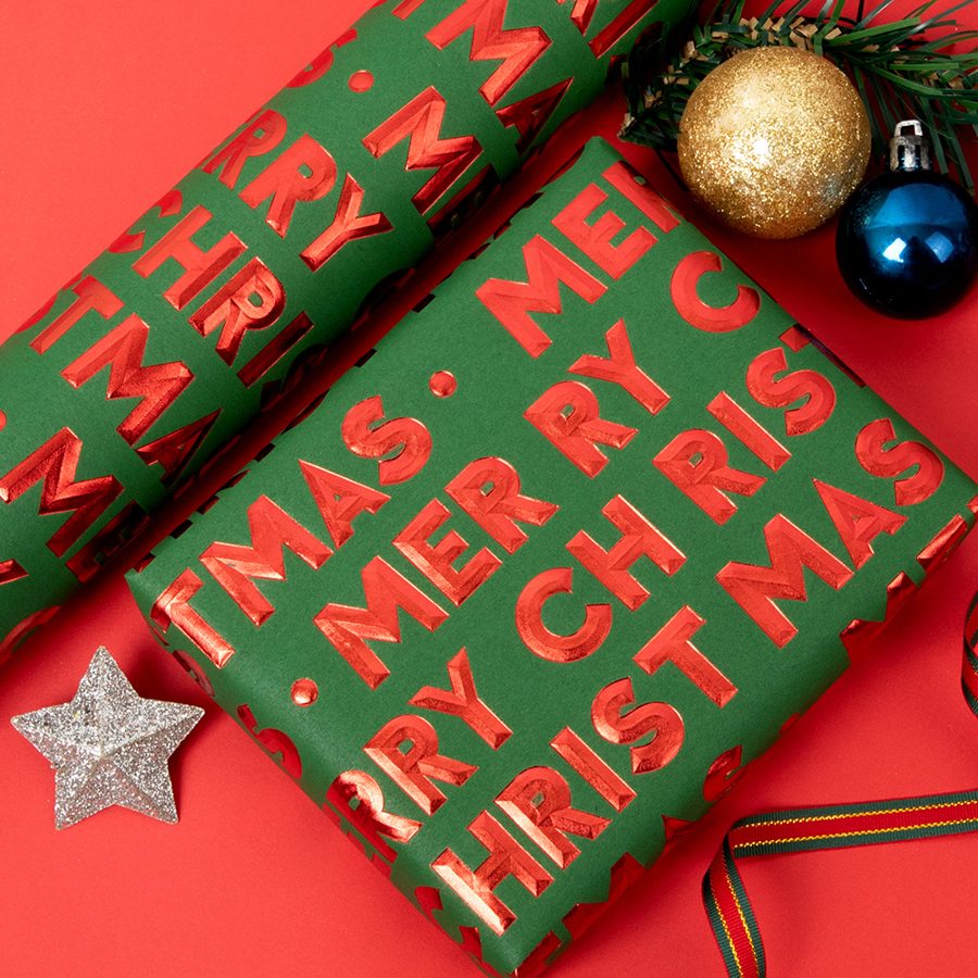 좋은기븐 금박포장지 X-mas