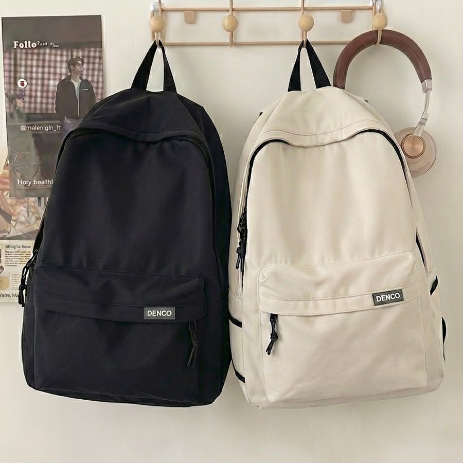 덴코 남녀공용 데일리 캐주얼 백팩