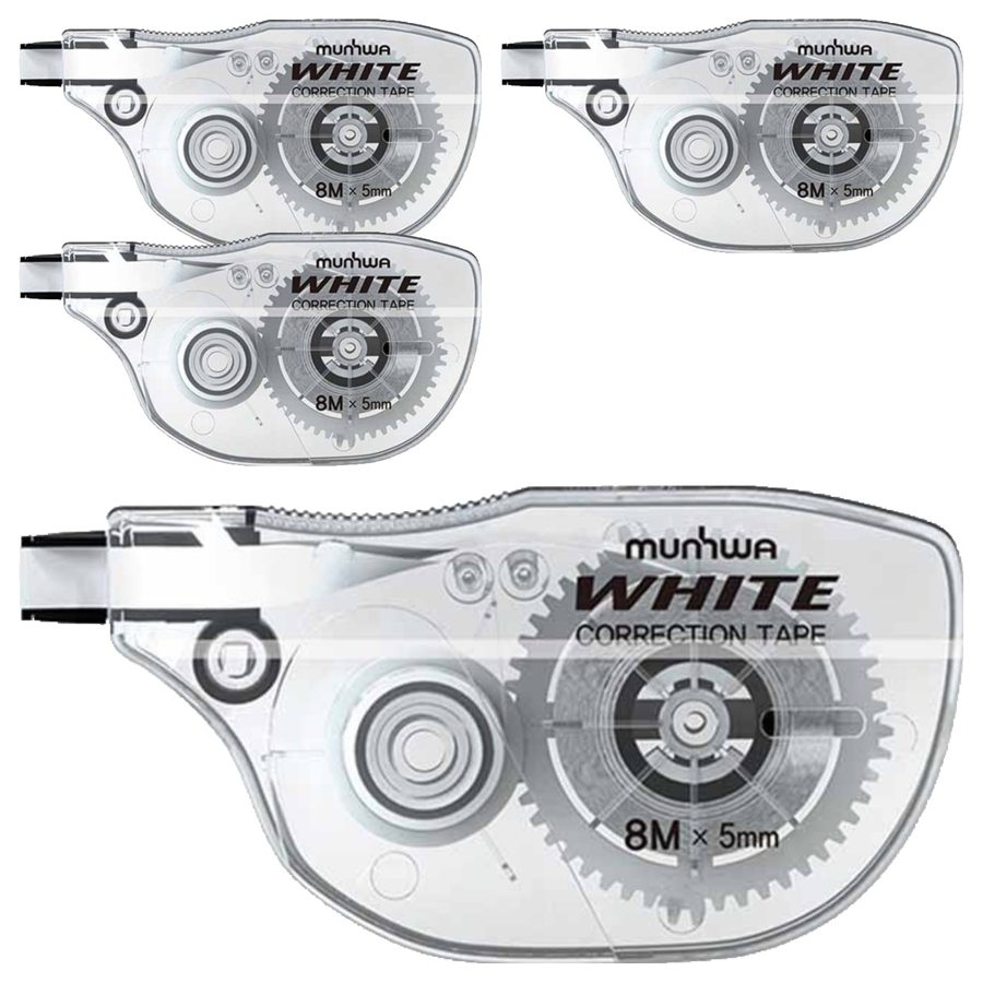 문화연필 수정테이프 5mm x 8M