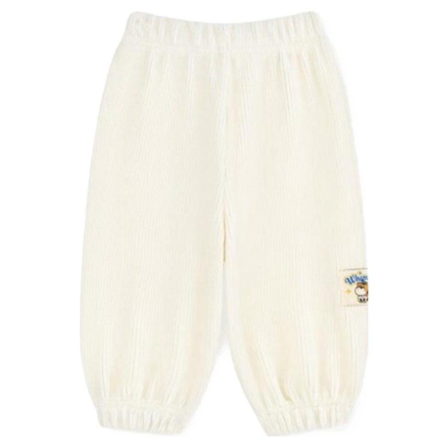 MilkBaby 촉감이 부드러운 따뜻 벨로아 팬츠