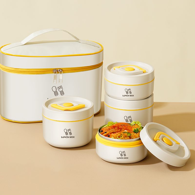 피크르 304 스테인리스 보온도시락통 전자레인지 적용 2단 3단 4단 휴대용가방 포함