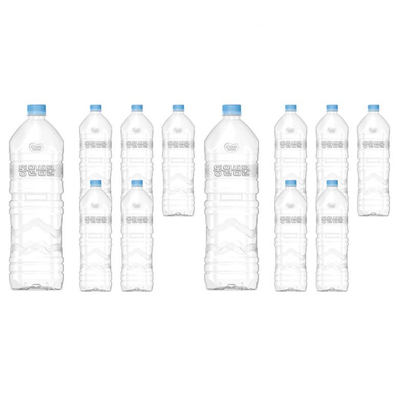 동원샘물 무라벨