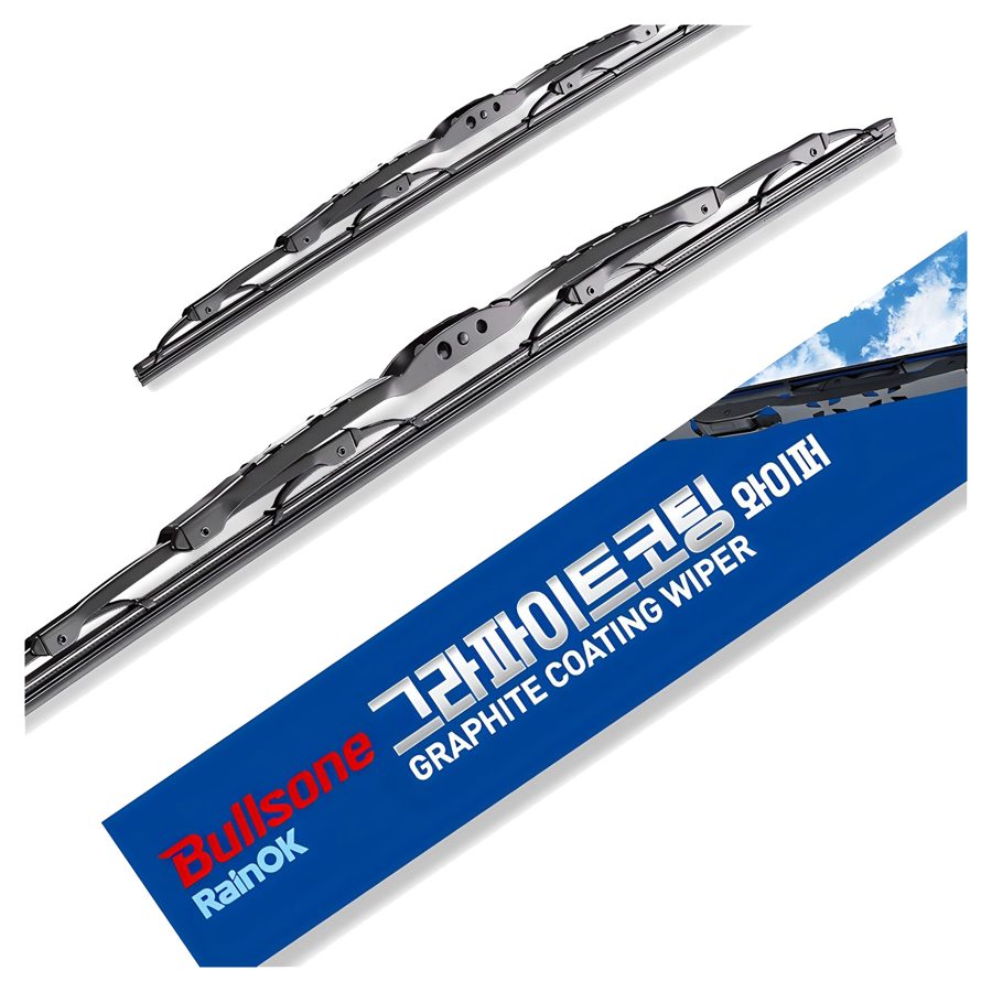 불스원 RainOK 그라파이트코팅 와이퍼 2종 세트