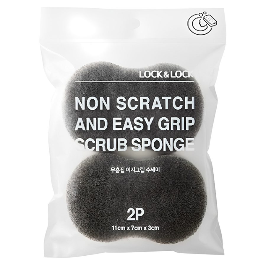 락앤락 무흠집 이지그립 수세미