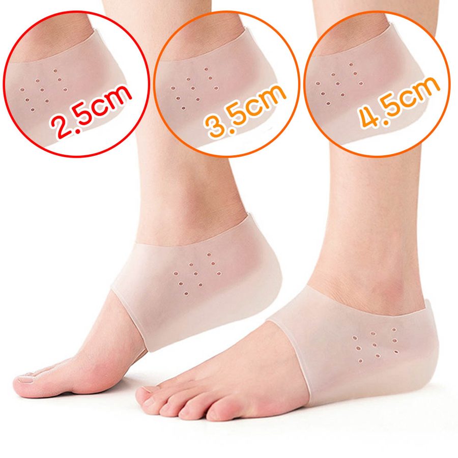 깔끔더하기 양말 속 뒤꿈치 키높이 깔창 실리콘 반깔창